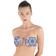 Lacygem-2 Twist Bandeau Bikini Top by LW323