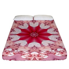 Diamond Girl Fitted Sheet (king Size) by LW323