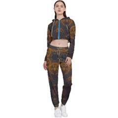 Sweet Dreams Cropped Zip Up Lounge Set by LW323