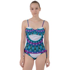 Peacock Sweetheart Tankini Set by LW323