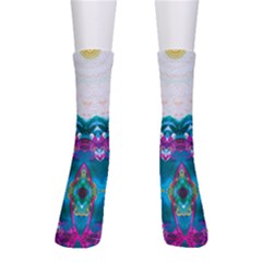 Peacock Men s Crew Socks by LW323