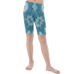 Softpetals Kids  Mid Length Swim Shorts by LW323