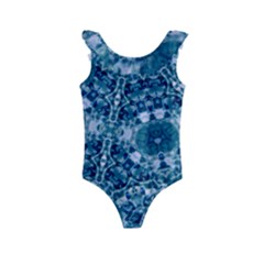 Blue Heavens Kids  Frill Swimsuit by LW323