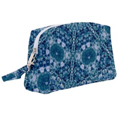 Blue Heavens Wristlet Pouch Bag (large) by LW323