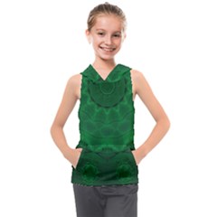 Freshspring1 Kids  Sleeveless Hoodie by LW323