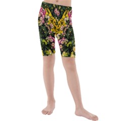 Springflowers Kids  Mid Length Swim Shorts by LW323