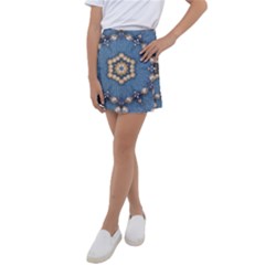 Denimpearls Kids  Tennis Skirt by LW323