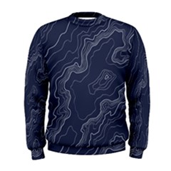 Topography Map Men s Sweatshirt by goljakoff