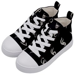 Katzen Cats Katzen Cats Kids  Mid-top Canvas Sneakers by WetdryvacsLair