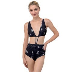 Katzen Cats Katzen Cats Tied Up Two Piece Swimsuit by WetdryvacsLair