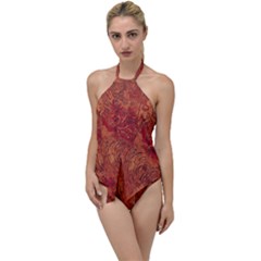 Animalprintfnl1 Go With The Flow One Piece Swimsuit by PollyParadise