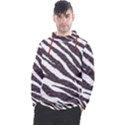 Zebra Men s Pullover Hoodie View1