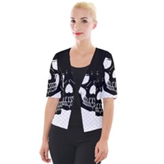 Bad 2 The Bone Cropped Button Cardigan by MrsTheDON