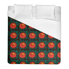 Rose Ornament Duvet Cover (full/ Double Size) by SychEva
