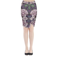 Lilac s  Midi Wrap Pencil Skirt by LW323