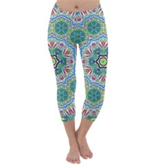 Hawaii Capri Winter Leggings  by LW323