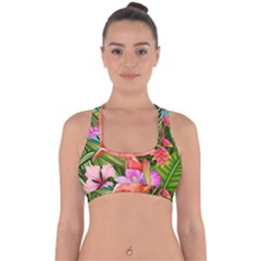 Exotisme Cross Back Hipster Bikini Top  by SoLoJu