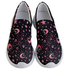 Pattern Lune Étoile Profondeur Women s Lightweight Slip Ons by alllovelyideas