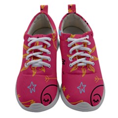 Pattern Mystic Color Athletic Shoes by alllovelyideas