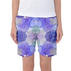 Underwater Vibes Women s Basketball Shorts by gloriasanchez