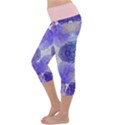 Underwater Vibes Lightweight Velour Capri Yoga Leggings View2