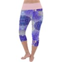 Underwater Vibes Lightweight Velour Capri Yoga Leggings View4