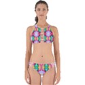 Colorful Abstract Painting E Perfectly Cut Out Bikini Set View1