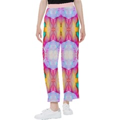 Colorful Abstract Painting E Women s Pants  by gloriasanchez