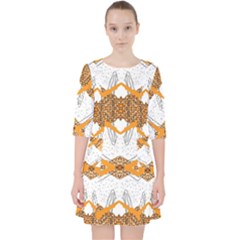 Abstract African Pattern Pocket Dress by gloriasanchez