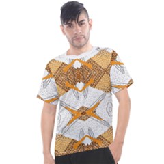 Abstract African Pattern Men s Sport Top by gloriasanchez