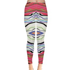 Bohemian Colorful Pattern B Leggings  by gloriasanchez