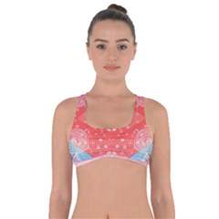 Chic Boho Print E Got No Strings Sports Bra by gloriasanchez