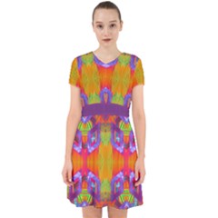 Glitch Futuristic Punk  Adorable In Chiffon Dress by gloriasanchez