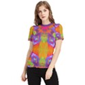 Glitch Futuristic Punk  Women s Short Sleeve Rash Guard View1