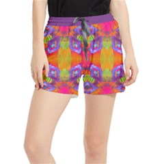 Glitch Futuristic Punk  Runner Shorts by gloriasanchez