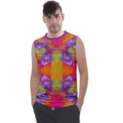 Glitch Futuristic Punk  Men s Regular Tank Top by gloriasanchez