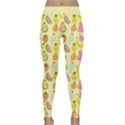 Tropical Fruits Pattern  Classic Yoga Leggings View1