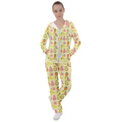 Tropical Fruits Pattern  Women s Tracksuit by gloriasanchez