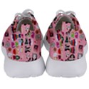 Drawing Collage Pink Men s Lightweight Sports Shoes View4