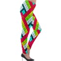 Pop Art Mosaic Lightweight Velour Leggings View4