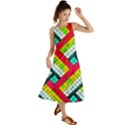 Pop Art Mosaic Summer Maxi Dress View1