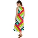 Pop Art Mosaic Summer Maxi Dress View2