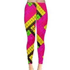 Pop Art Mosaic Leggings  by essentialimage365