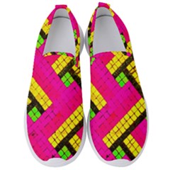 Pop Art Mosaic Men s Slip On Sneakers by essentialimage365