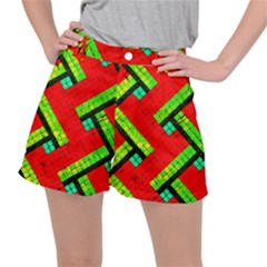 Pop Art Mosaic Ripstop Shorts by essentialimage365