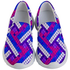 Pop Art Mosaic Kids Lightweight Slip Ons by essentialimage365