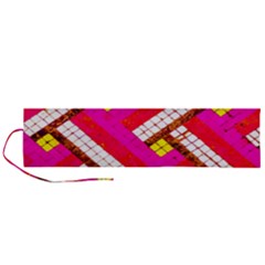 Pop Art Mosaic Roll Up Canvas Pencil Holder (l) by essentialimage365