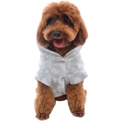 Rose White Dog Coat by Janetaudreywilson