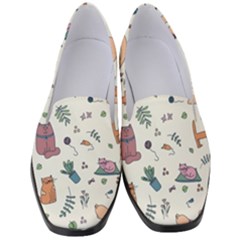 Funny Cats Women s Classic Loafer Heels by SychEva