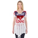 all you need is love Short Sleeve Tunic  View1